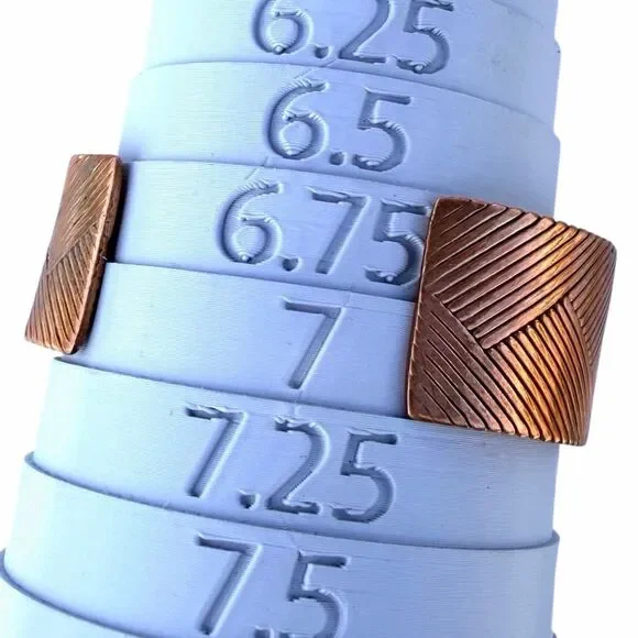 Vintage Copper Cuff Bracelet - Picture 9 of 10
